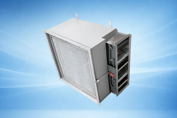 Terminal housing HEPA filters